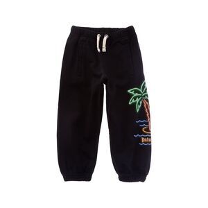 Palm Angels Girls  Neon Palms Sweatpant, Black
